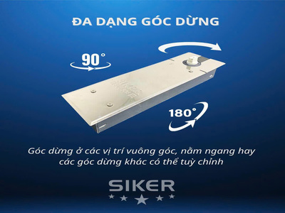 Bản Lề Sàn Siêu Tải SIKER SK 3000 – Tải Trọng Lên Đến 300kg, Bảo Hành 3 Năm