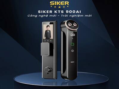 SIKER KTS900AI – Thế Hệ Khóa Thông Minh Mới Chuẩn Bị Ra Mắt Tại Azdoor.vn