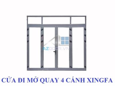 CỬA NHÔM XINGFA HỆ CỬA ĐI MỞ QUAY 55